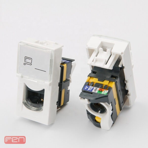 کیستون Cat6A UTP باریک لگراند مدل 076571