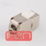 کیستون شبکه Cat6A شیلددار با طراحی بدون ابزار