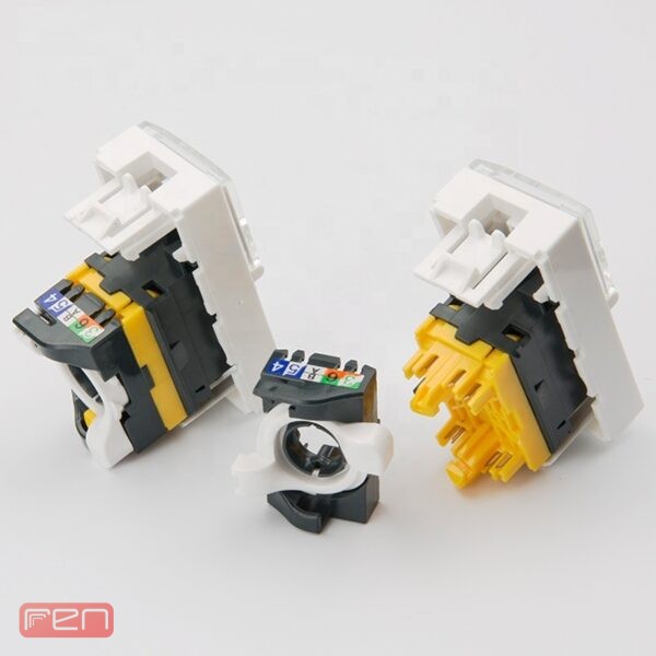 کیستون Cat6A UTP باریک لگراند مدل 076571